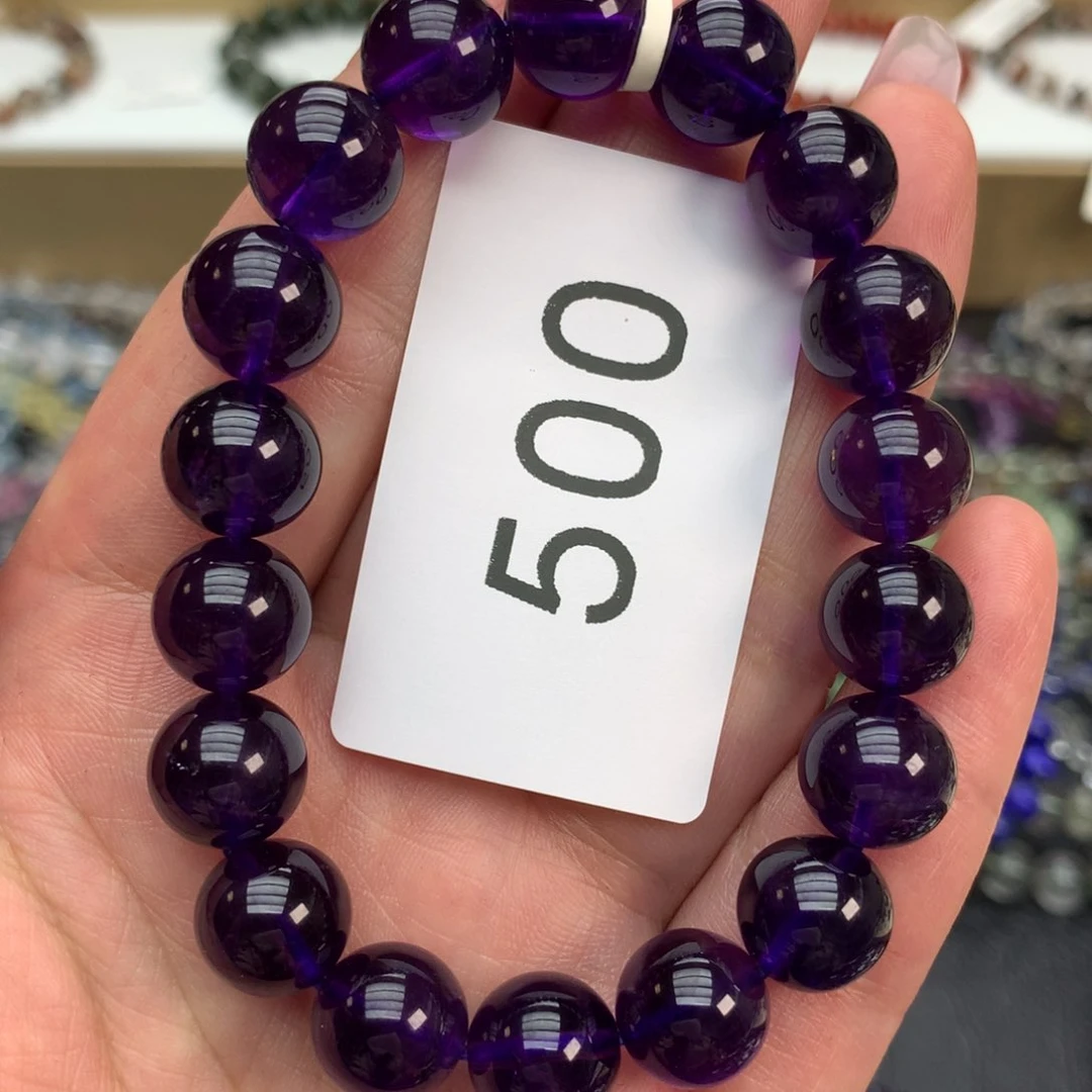 紫晶天然手链未镶嵌