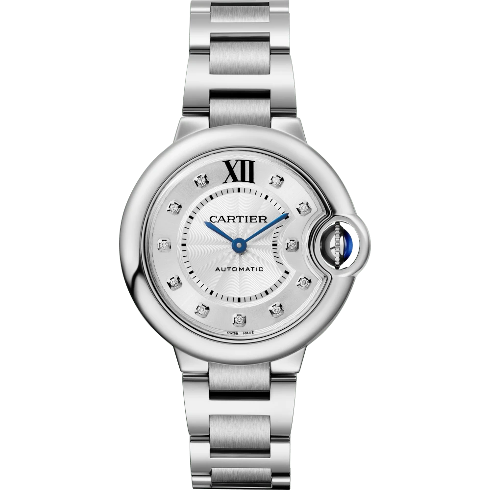 99新 Cartier/卡地亚 蓝气球W4BB0021/机械33mm