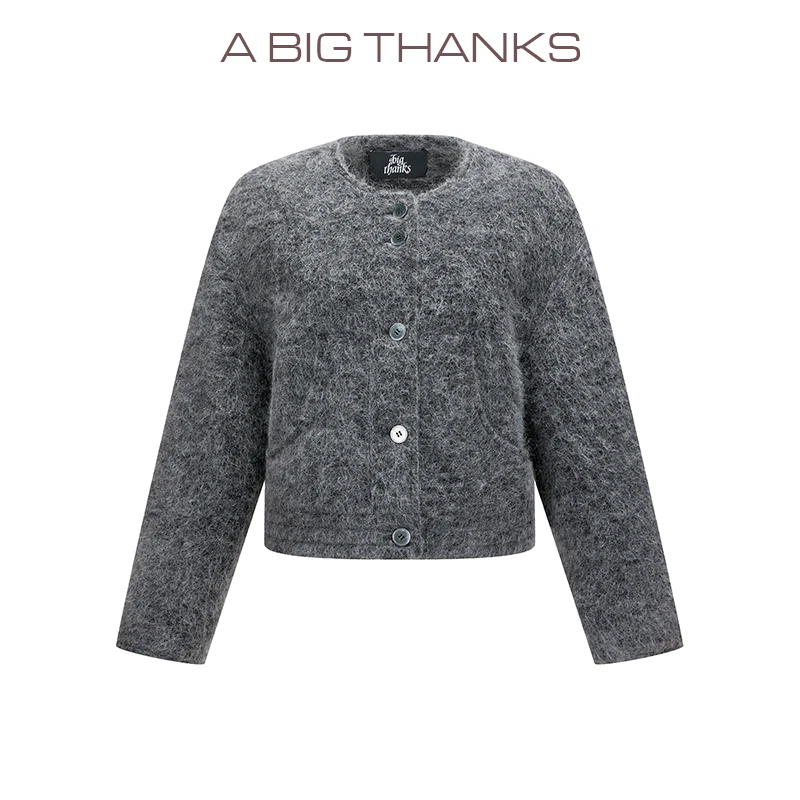 A BIG THANKS 无领西装毛衣（短款） ABT2022460