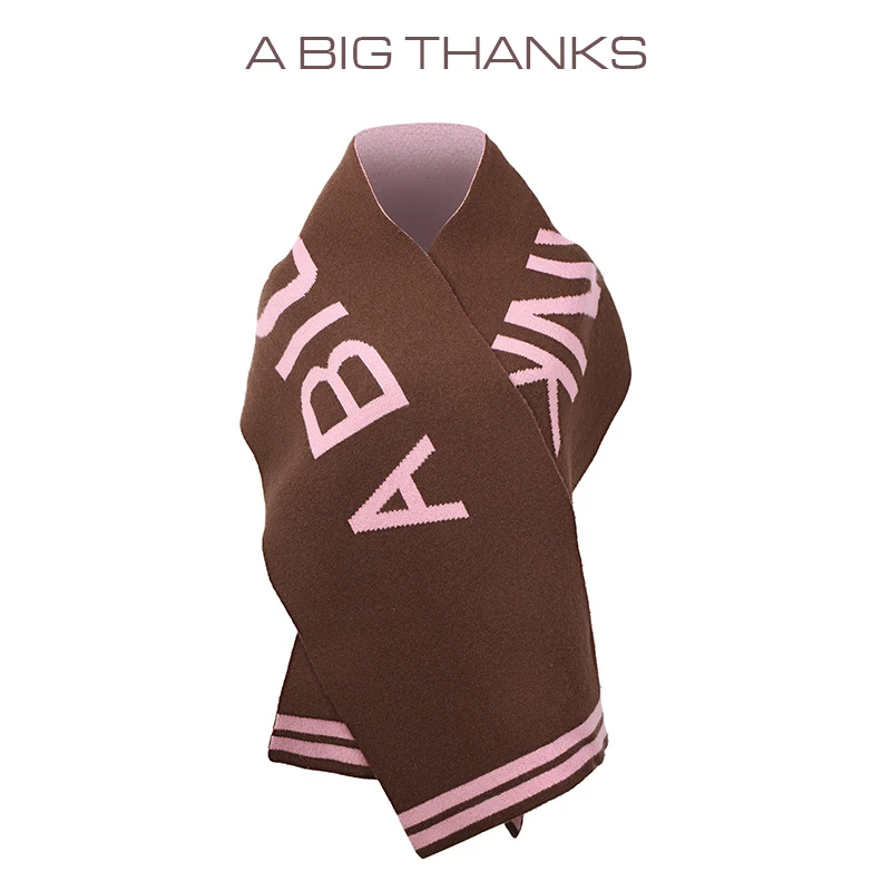abigthanks双色围巾ABT2022090-104
