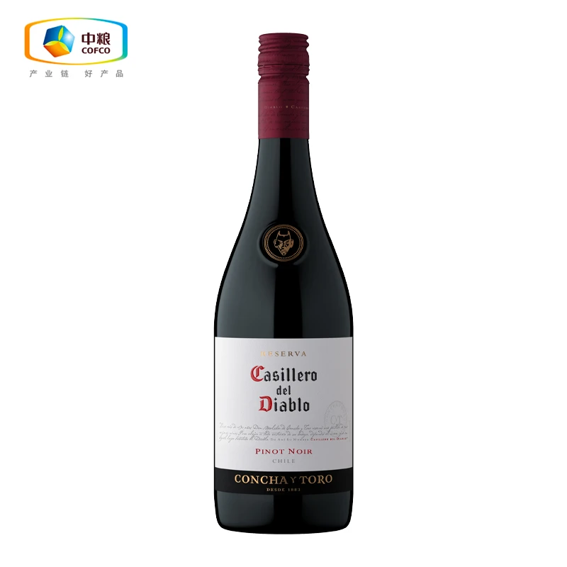 中粮名庄荟  干露 红魔鬼黑皮诺干红葡萄酒 750ml原瓶进口