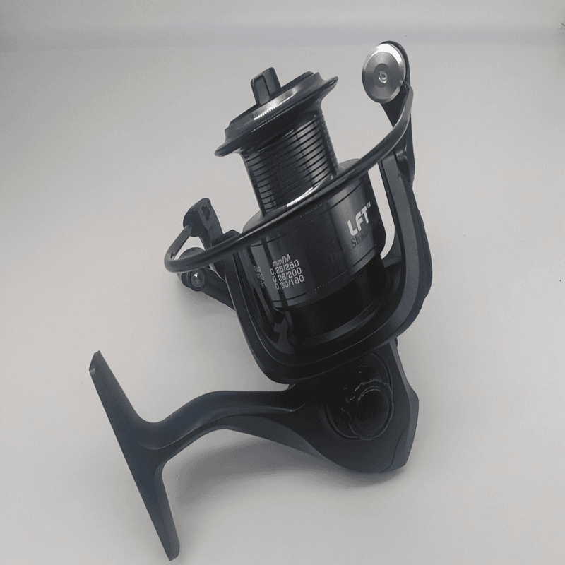 QC-19远投纺车轮金属鱼轮路亚渔轮海竿远投鱼线轮路滑海杆