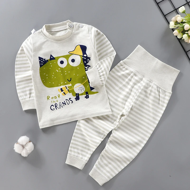 儿童内衣套装男女童新款学生保暖秋衣秋裤彩棉宝宝睡衣高领秋冬