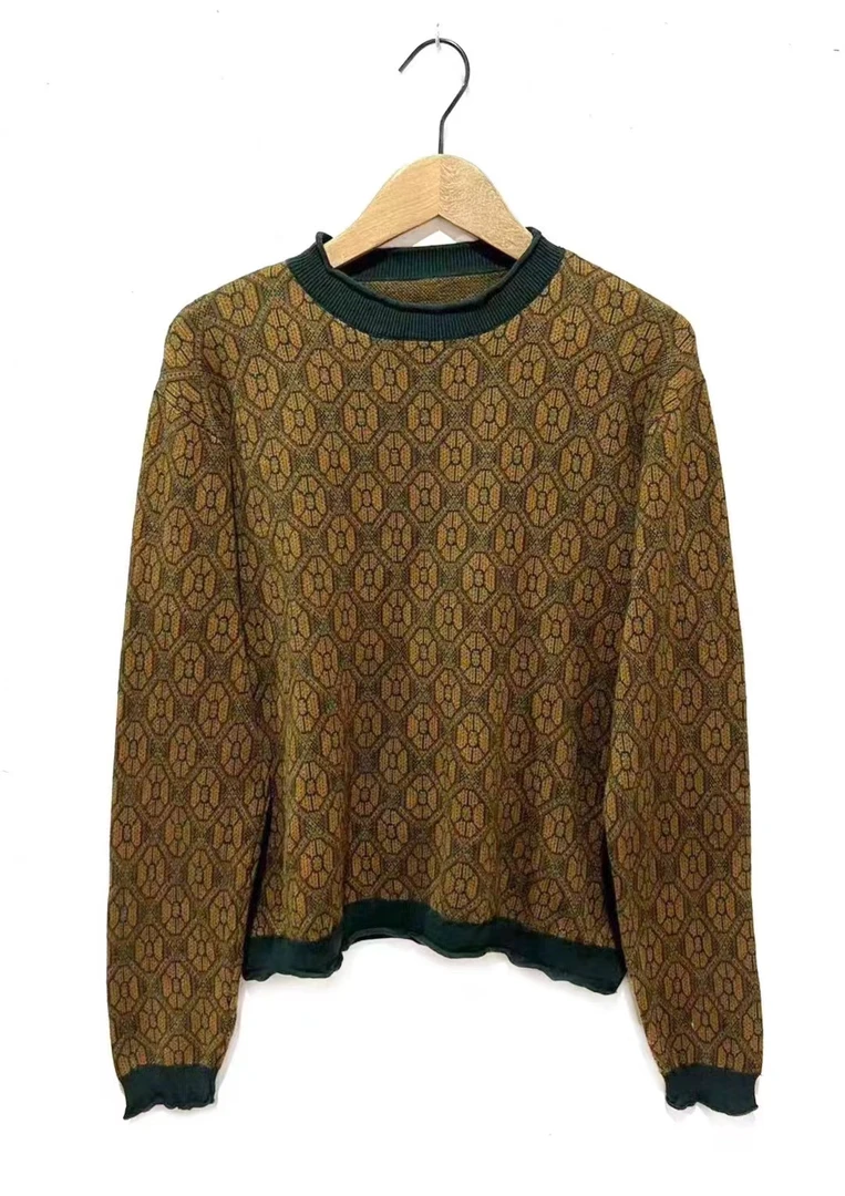 ZUO AN MI XIANG/左岸迷香针织上衣  Z23FW7020