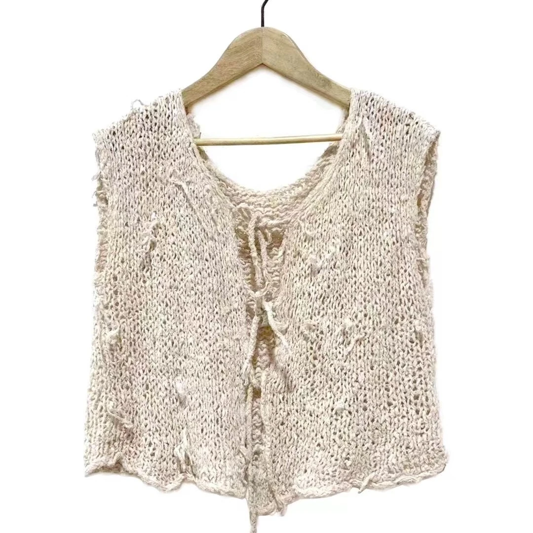 ZUO AN MI XIANG/左岸迷香针织外套（植物染）Z24SS7006