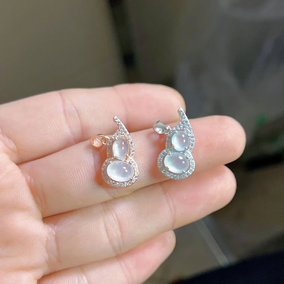 铜合金吊坠 精致葫芦吊坠高级时尚潮流宫廷气质小众项链