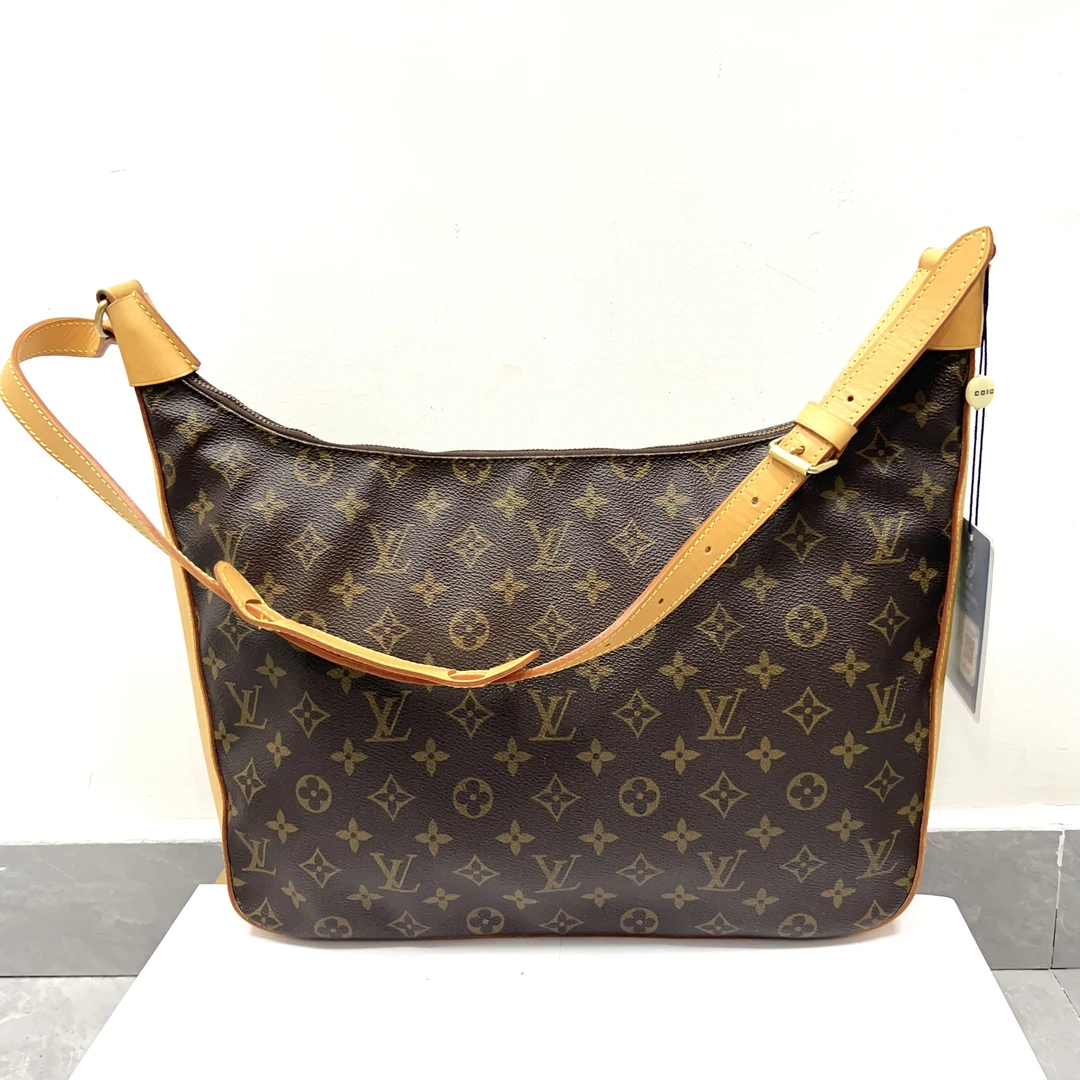 95新 LouisVuitton/路易威登 米布/LV/中古牛角包/q00258