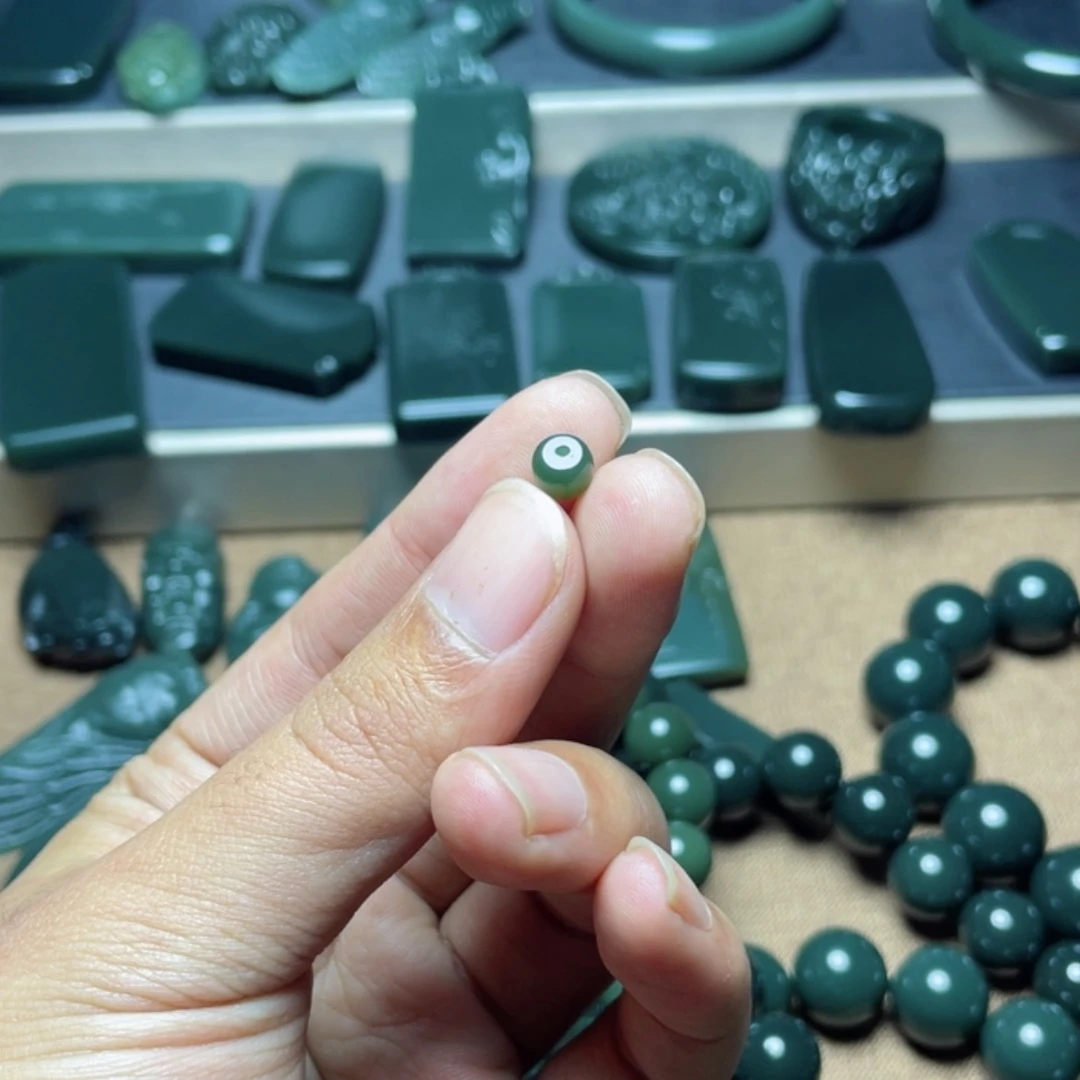 【闪购商品】和田玉(青玉)手链未镶嵌赛**生