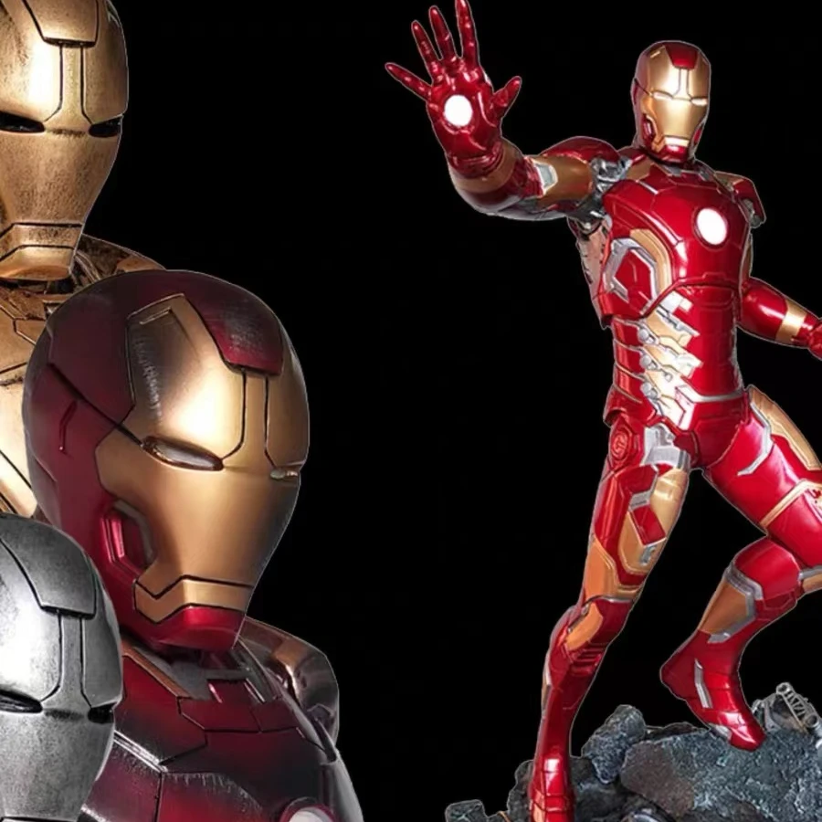 漫威复仇者联盟钢铁侠MK43GK雕像手办模型摆件高度50cm