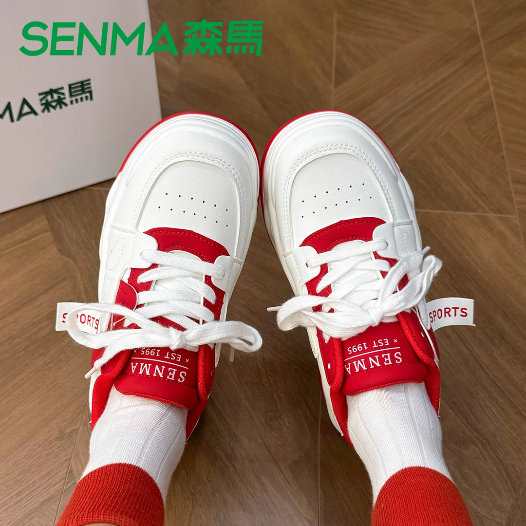 SENMA/森马春季轻奢老爹鞋新款运动鞋百搭休闲增高跑步潮鞋ins