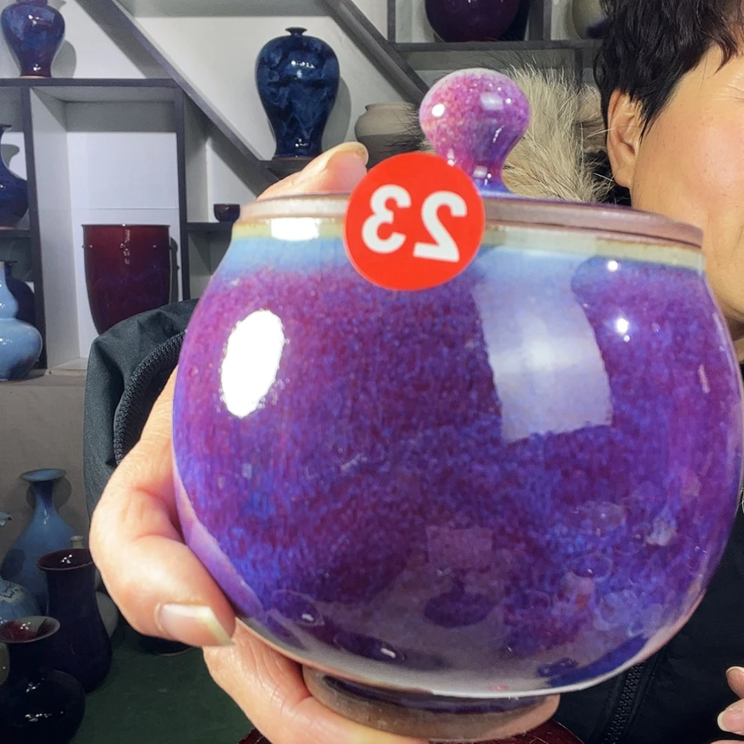 【闪购商品】瓷摆件欢**草