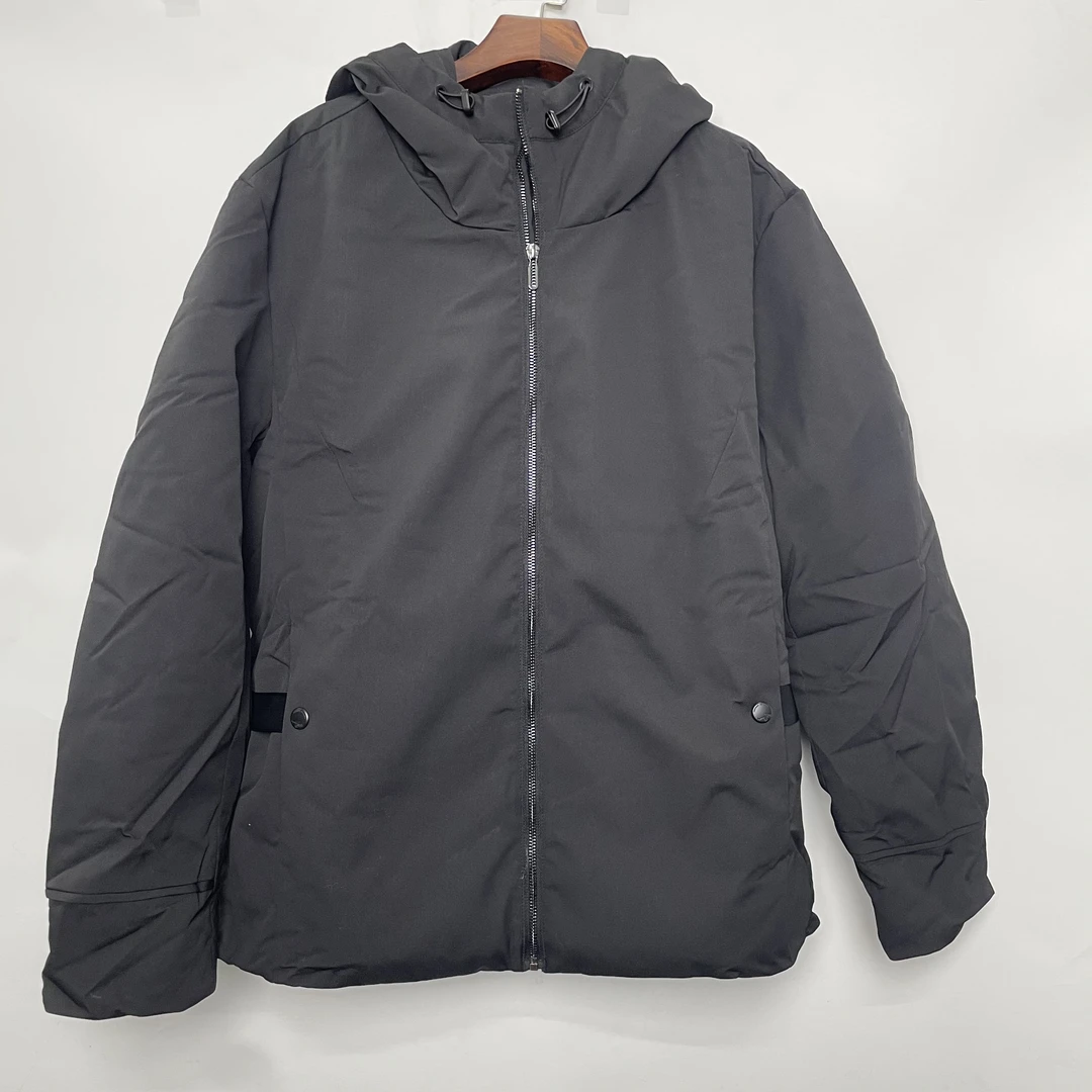 GAHF-MF2003 短款GLS连帽织带装饰棉服FZ-0007