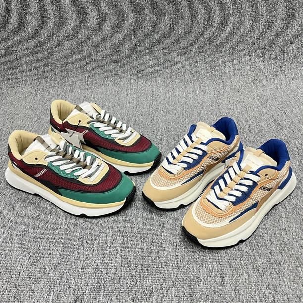 FJ-0135  两色情侣款低帮系带潮流运动鞋