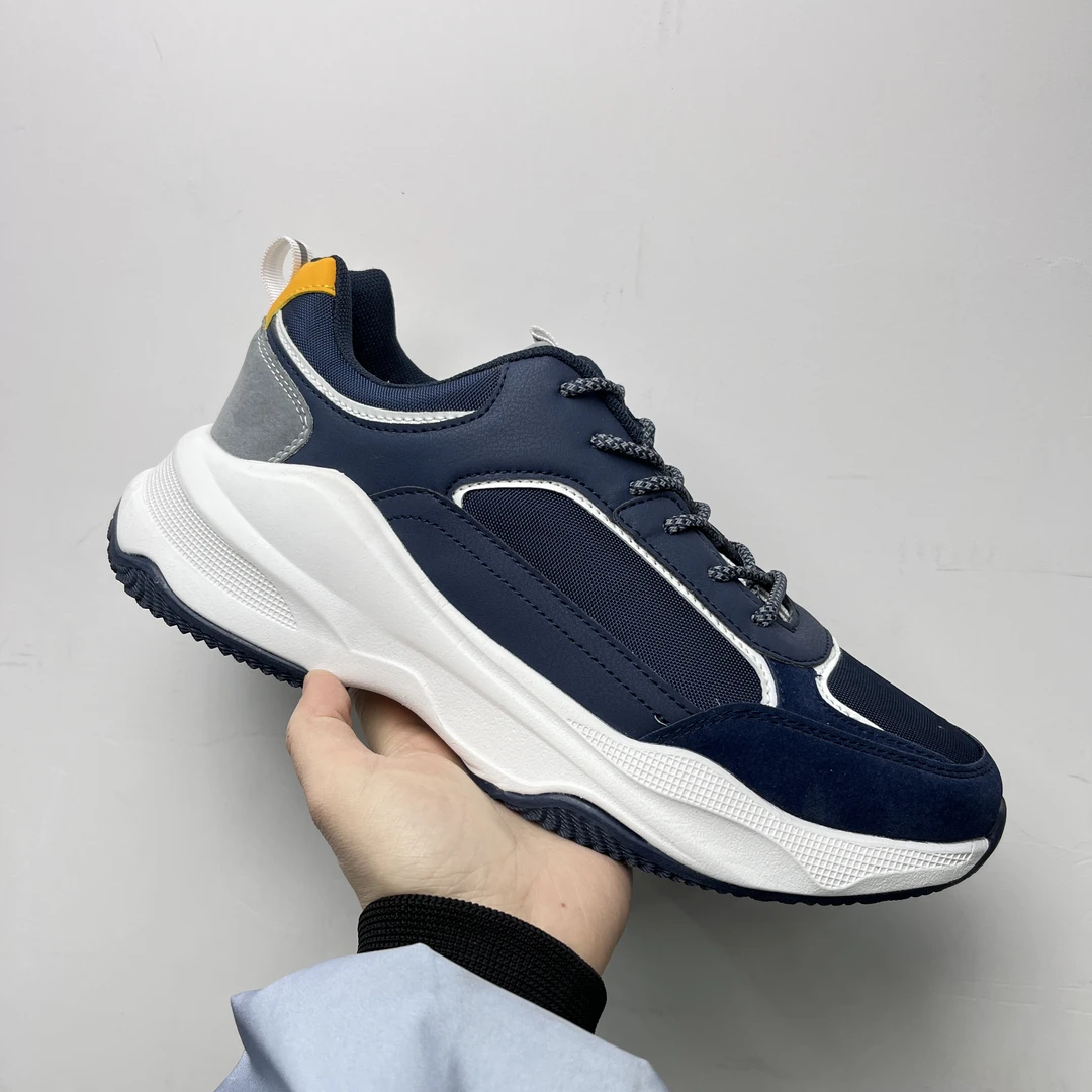 FJ-0170    四色潮流拼接百搭厚底增高老爹鞋0171