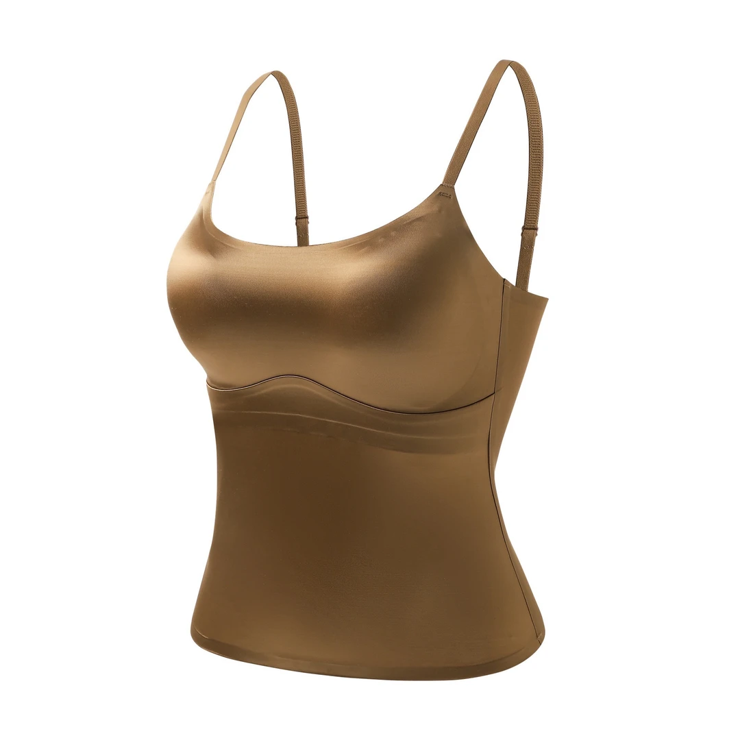 【霓裳羽衣】鎏金曲线丝滑无痕缎面美背鎏金光泽无感无钢圈