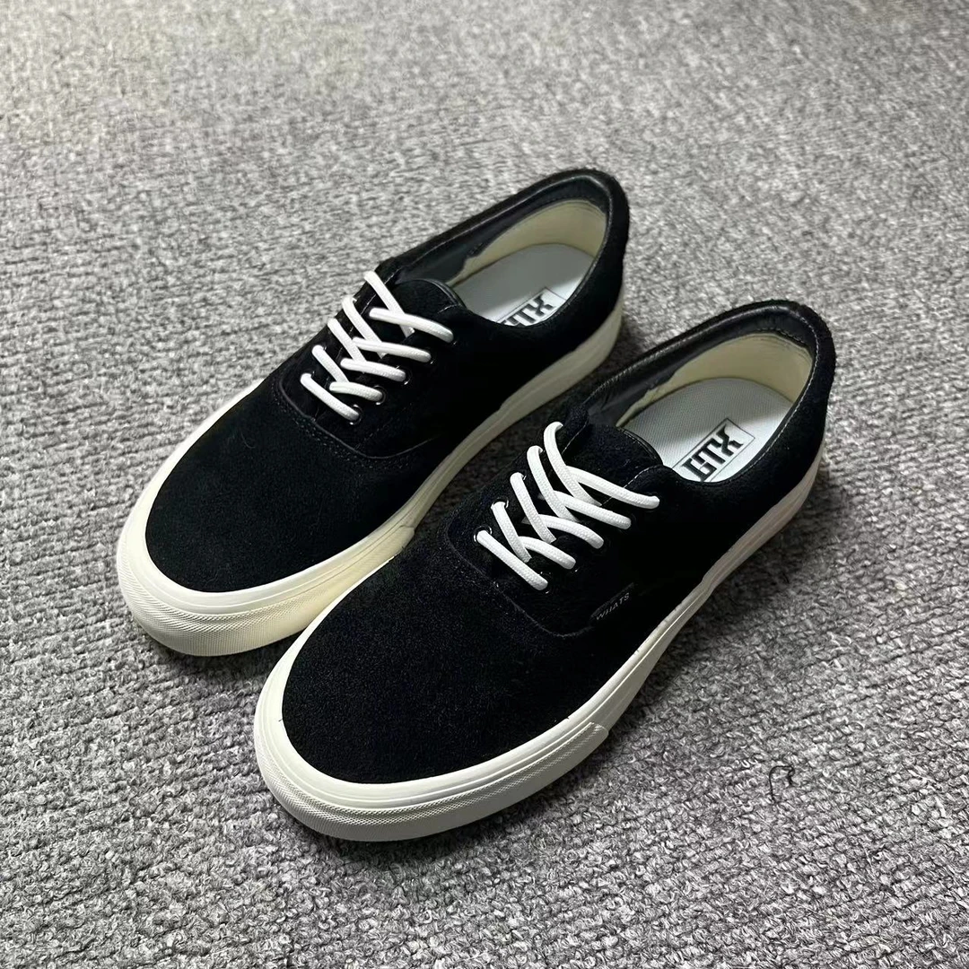 【纯净版】高端支线经典黑色低帮长毛绒牛皮男女板鞋百搭休闲鞋春秋