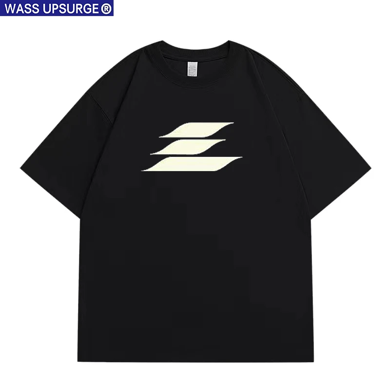 WASS UPSURGE情侣款短袖T恤男生女士夏季重磅国潮牌美式半袖上衣