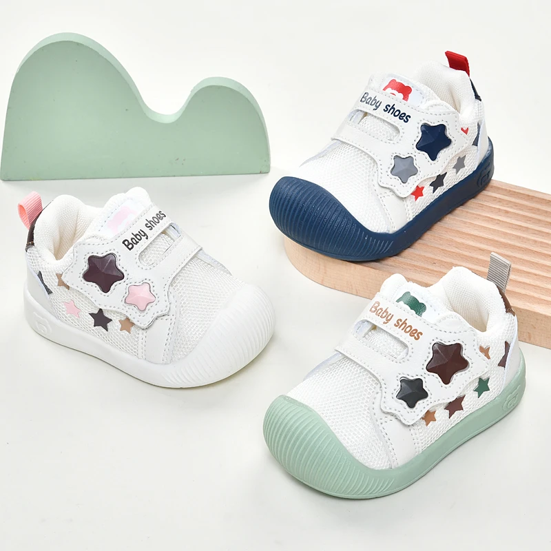学步鞋男宝宝鞋子春秋季0一1-2岁婴儿鞋软底童鞋婴幼儿女宝宝鞋子