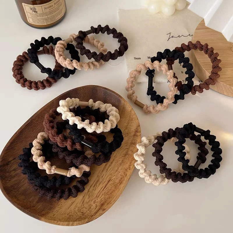 高马尾小肠发圈女气质扎头发橡皮筋发绳高弹力耐用绑头发头绳皮套