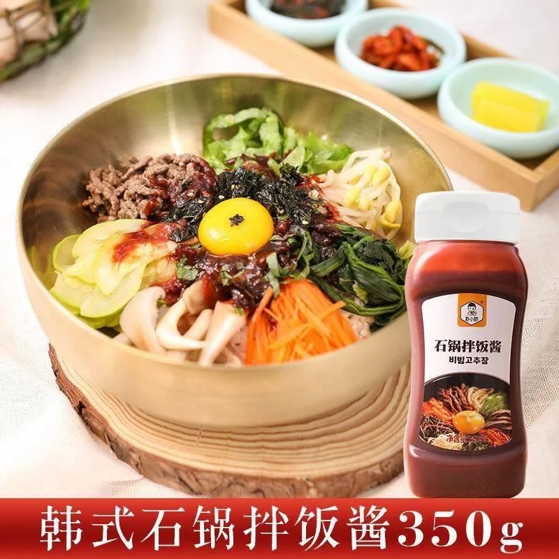 米村石锅拌饭酱延边韩式酱料正宗甜不辣朴小样韩国同款料理旗舰店