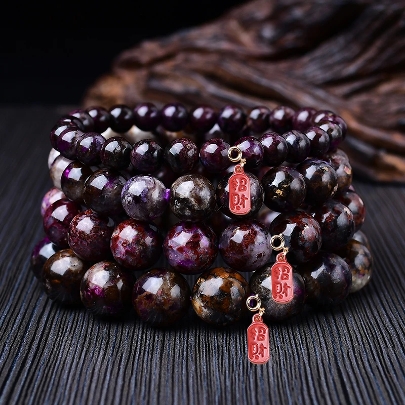 含辰砂工艺品【大千甄选】【舒俱来】辰砂工艺品手链DIY