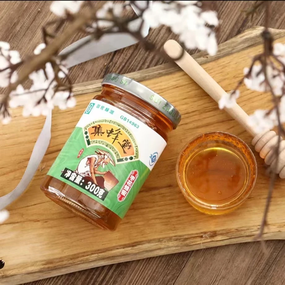 集蜂堂纯正蜂蜜枇杷蜜 枣花蜜 300g两种口味随机发货