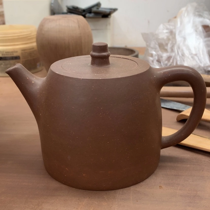 【闪购商品】紫泥茶壶降坡泥汗铎200毫升素器