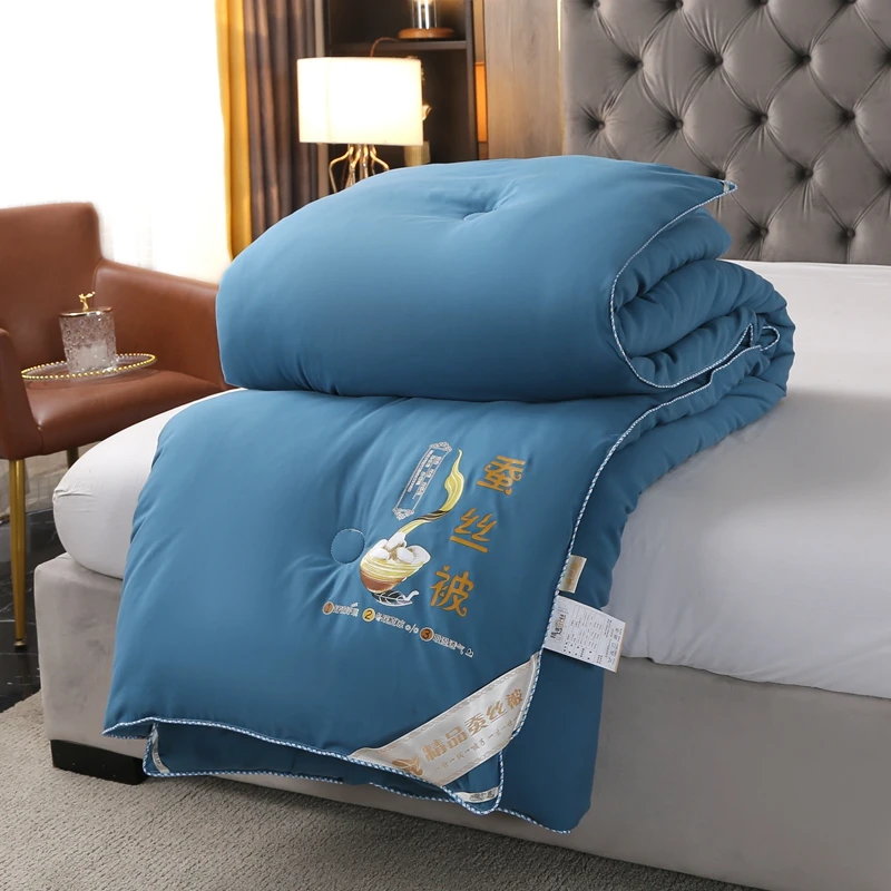 蚕丝被桑丝被子冬被春秋被保暖被芯单双人学生宿舍棉被空调被被芯
