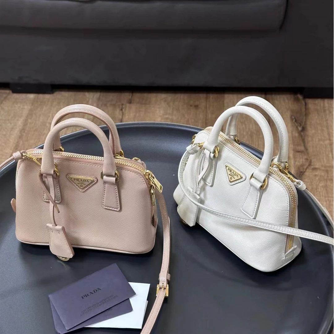 95新 Prada/普拉达 CS5447/Prada白金mini贝壳