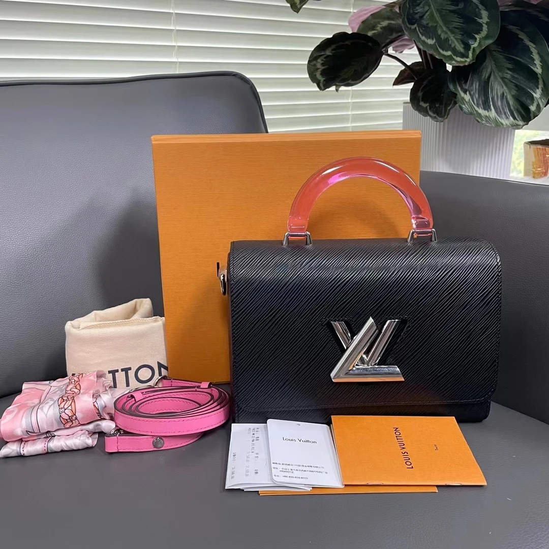 95新 LouisVuitton/路易威登 坤球奢选 lv水波纹手提斜挎包