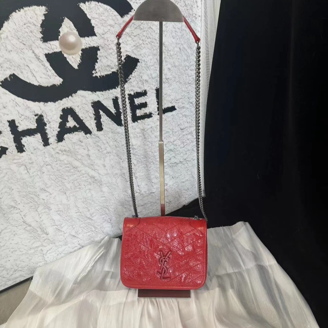 95新 YSL/圣罗兰 坤球奢选  圣罗兰nikiwoc斜挎包