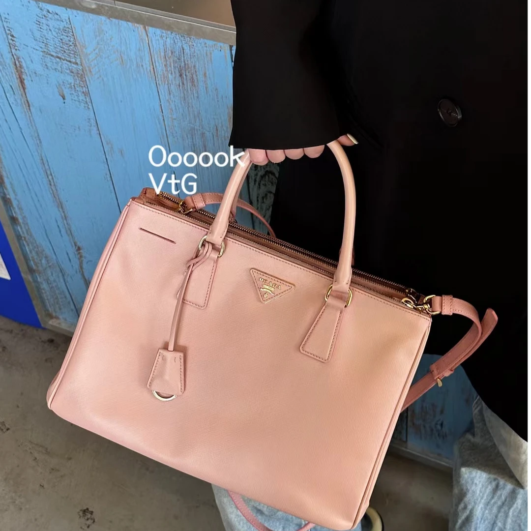 95新 Prada/普拉达 CS5128/粉色杀手包/斜挎包
