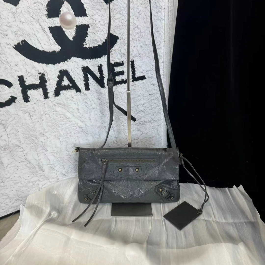 95新 Balenciaga/巴黎世家 坤球奢选 巴黎世家斜跨包