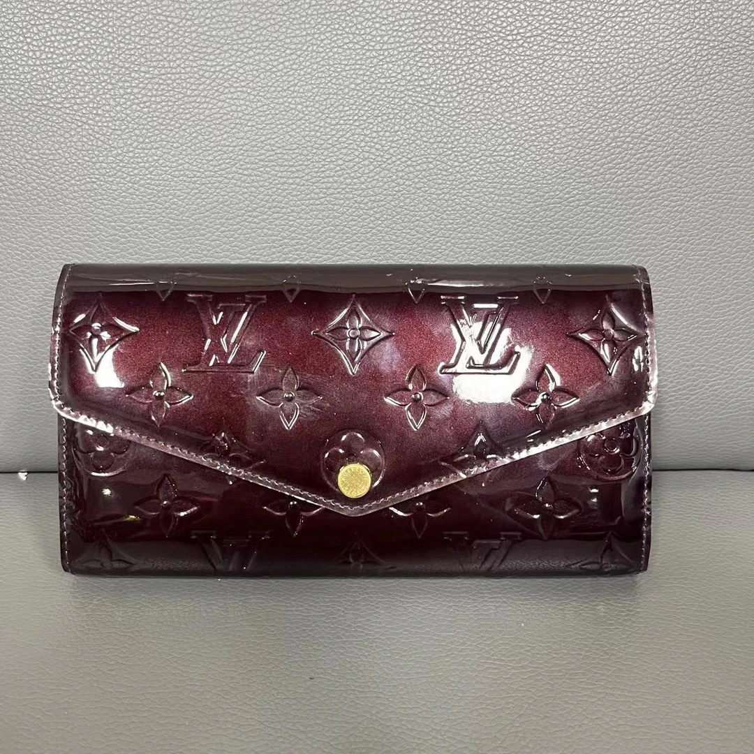 95新 LouisVuitton/路易威登 坤球奢选 lv车厘子钱包