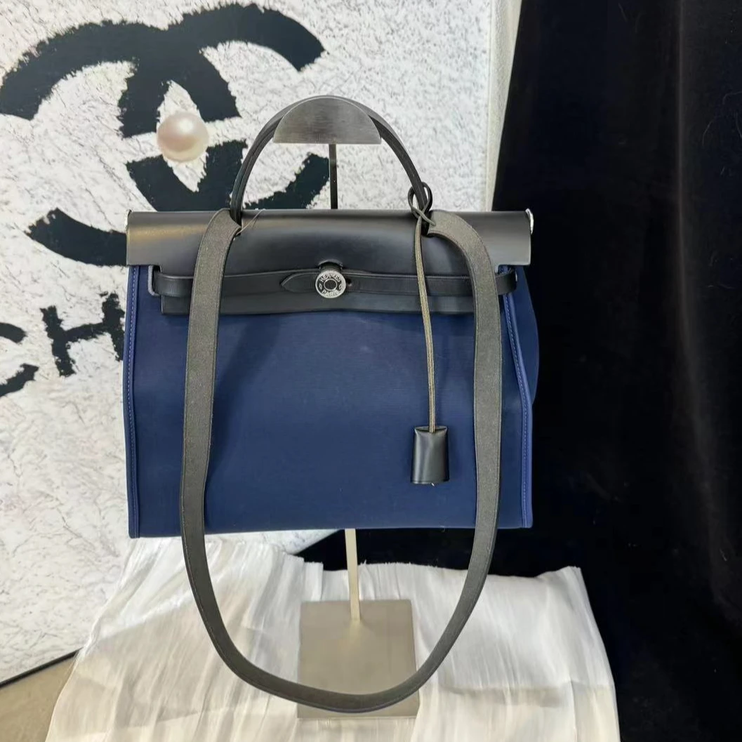 95新 Hermes/爱马仕 坤球奢选 爱马仕herbag31斜跨包c刻