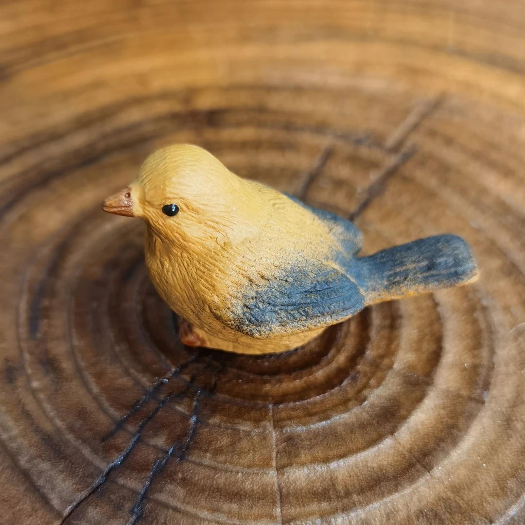 宜兴原矿紫砂茶宠摆件茶空间喜鹊