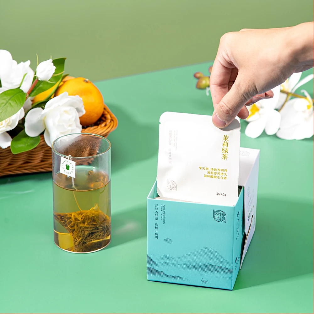 袋泡茶柚香奇兰茶组合栀子绿茶牡丹腊梅花茶叶冷热泡送人礼盒包装