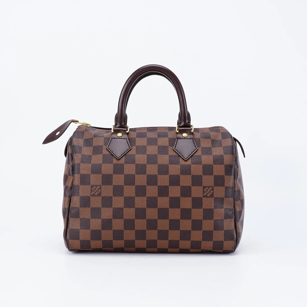 99新 LouisVuitton/路易威登 【牛姐】speedy25手提款包/BG22006355