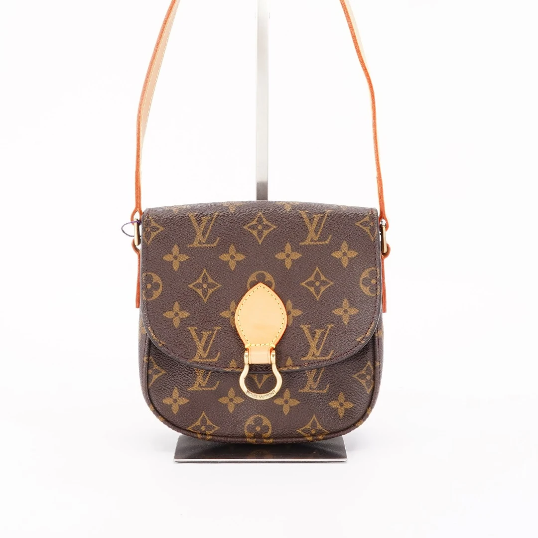 95新 LouisVuitton/路易威登 【静文】中古马鞍包小号/换新植鞣革