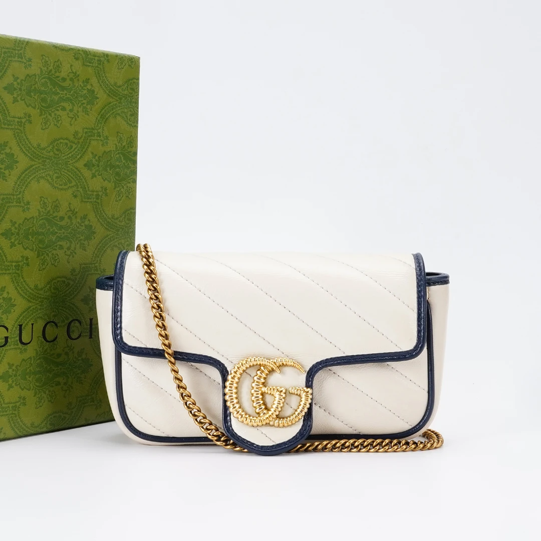 95新 GUCCI/古驰 【周周】古驰 马蒙mini春季款/BG22011802