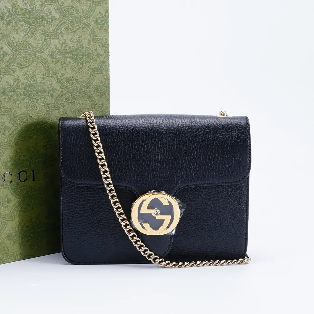 95新 GUCCI/古驰 风琴小号 黑色/BG22000032