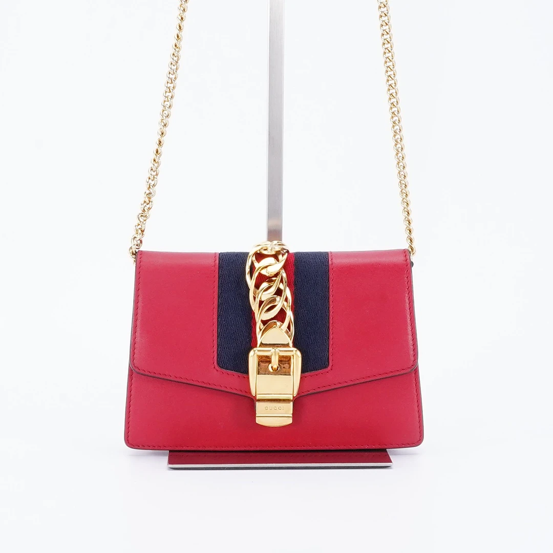 95新 GUCCI/古驰 【桔夕诗诗】古驰 塞尔维亚mini红包/BG22005147