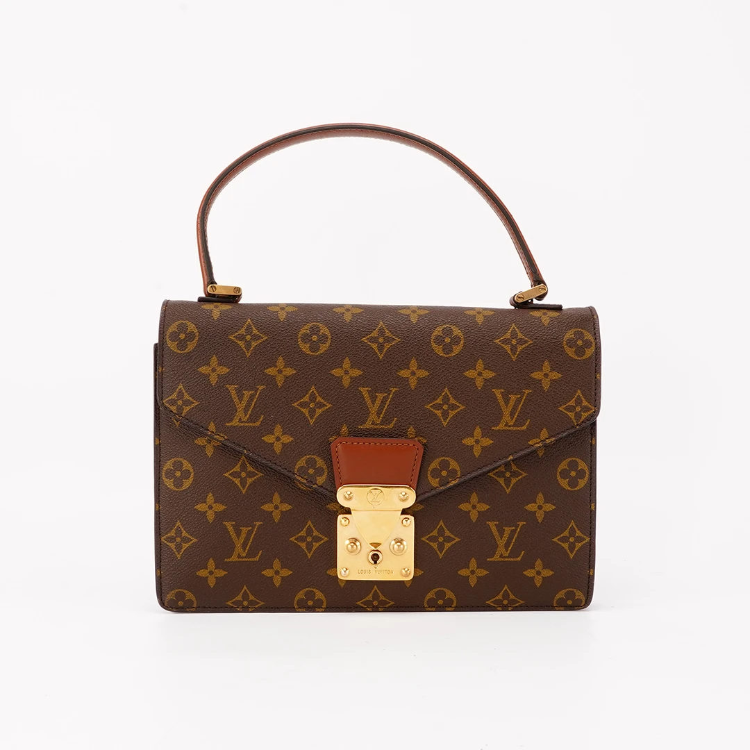 95新 LouisVuitton/路易威登 【桔夕白菜】中古协和广场手提包