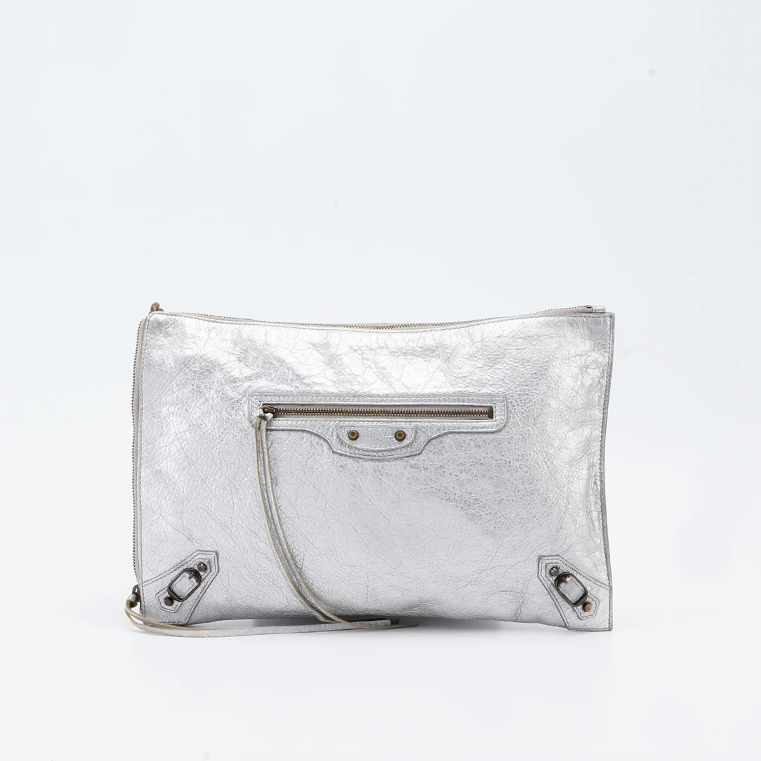 95新 Balenciaga/巴黎世家 【桔夕静文】 手拿流苏包 /BG23005982