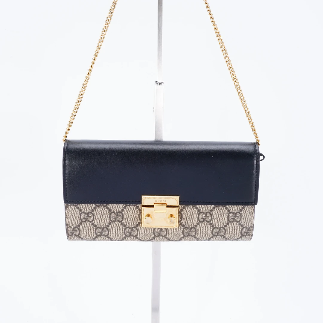 95新 GUCCI/古驰 【桔夕静文】月光宝盒woc包/BG23000450