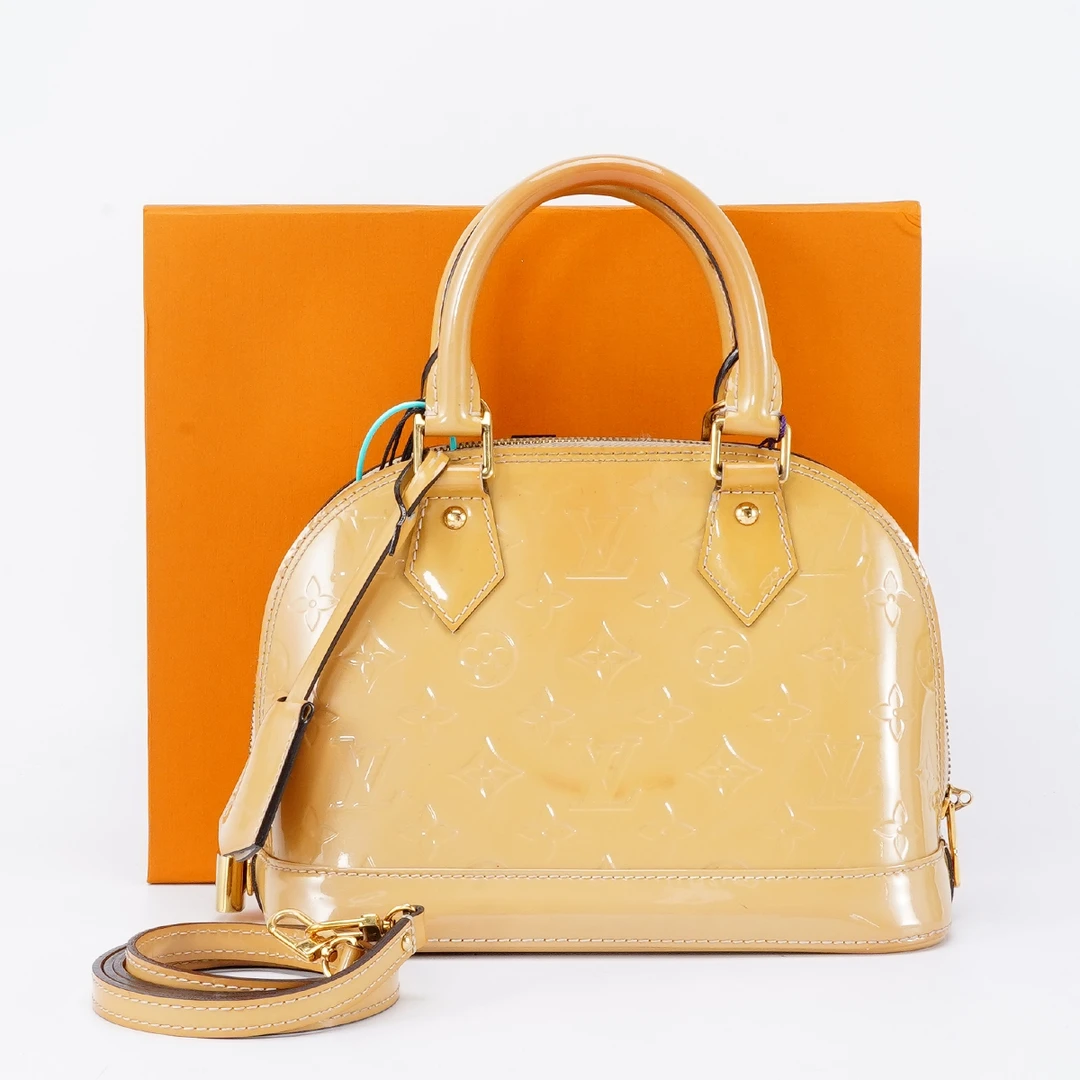 95新 LouisVuitton/路易威登 almabb漆皮/BG22012415