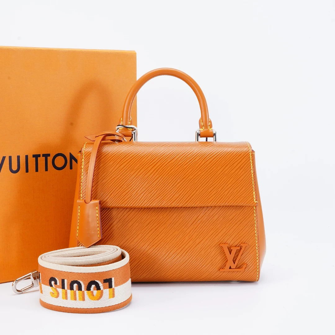 99新 LouisVuitton/路易威登  LV cluny mini水波纹/BG23003607