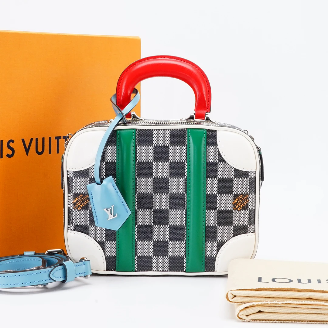 99新 LouisVuitton/路易威登 【一号店】手提盒子包98新BG23005890