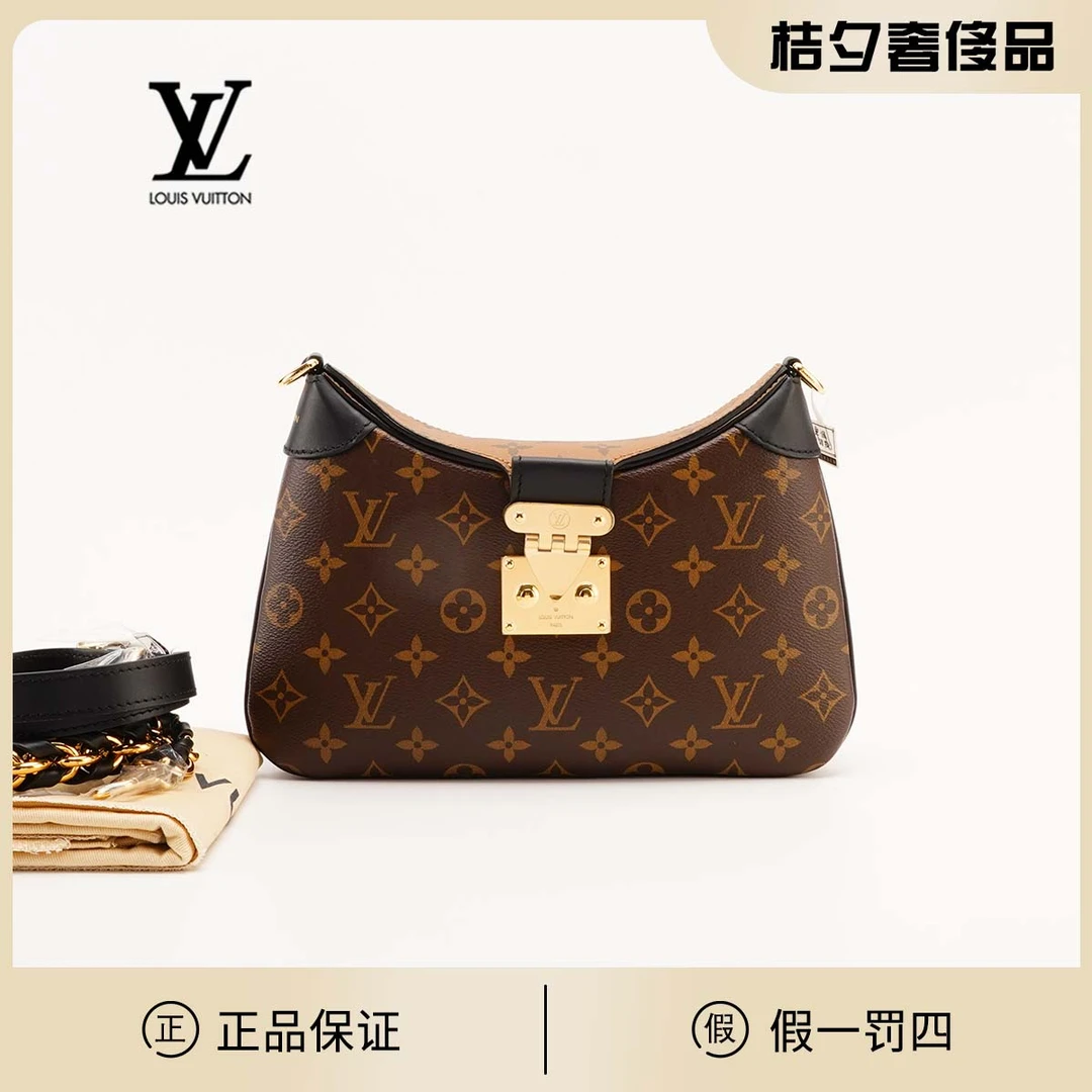 99新 LouisVuitton/路易威登 【桔夕牛姐】Twinny牛角包/BG23006676