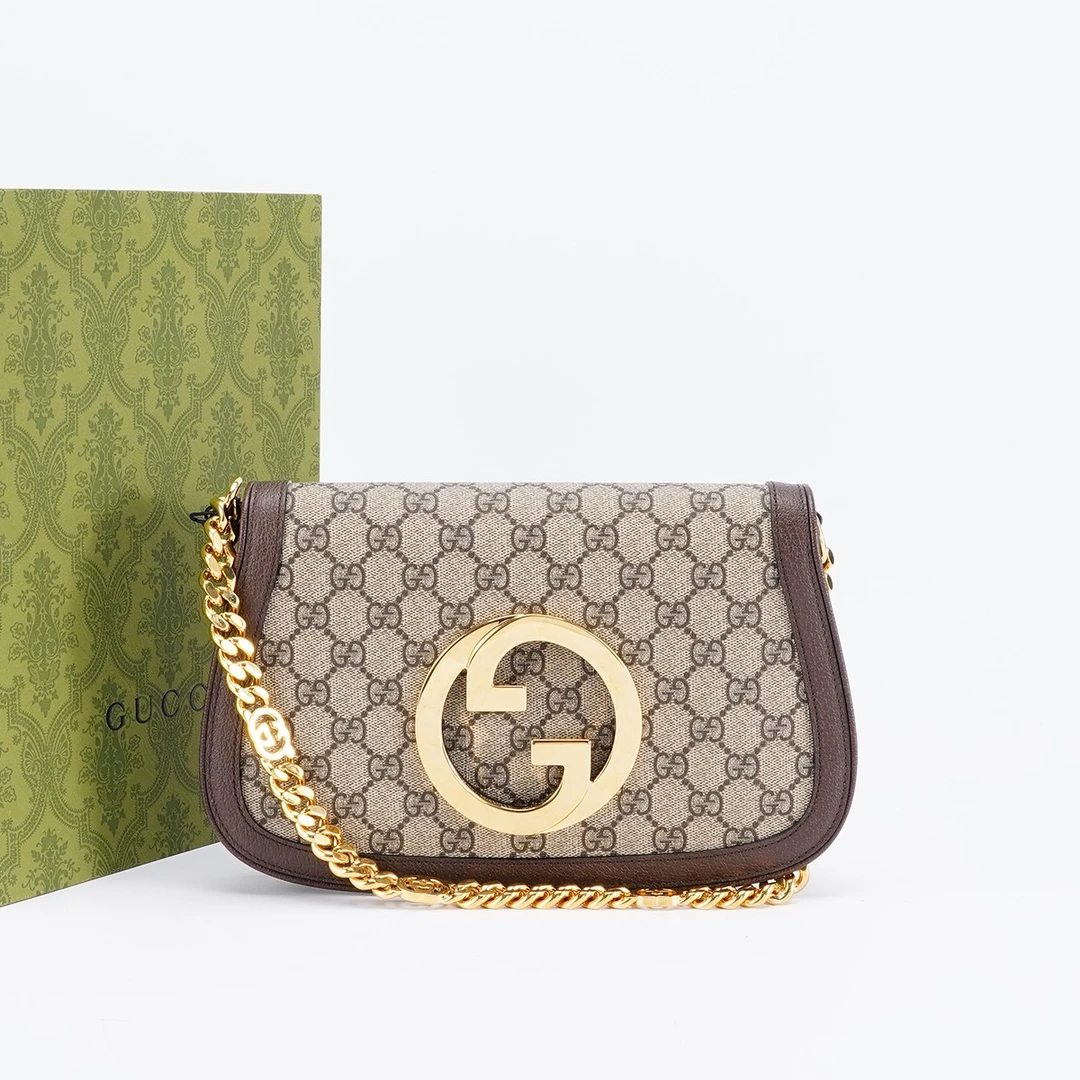 95新 GUCCI/古驰 【桔夕静文】blondie单肩斜挎包/BG22013992